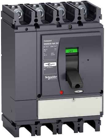 Schneider Electric LV438152 АВТОМАТИЧЕСКИЙ ВЫКЛЮЧАТЕЛЬ NSX630N NA DC 4П