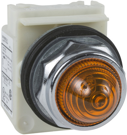 Schneider Electric 9001KP5A9 СИГНАЛЬНАЯ ЛАМПА 30ММ 380В ЖЕЛТАЯ