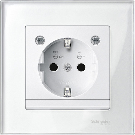Schneider Electric MTN404119 MERTEN M-Elegance РАМКА стеклянная 1 пост, БРИЛЛИАНТ, SM