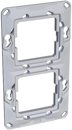Schneider Electric ALB45623N СУППОРТ ПЛАСТИК. ДВОЙНОЙ ВЕРТ (57ММ)