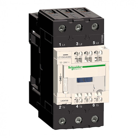 Schneider Electric LAD4T3B МОД.ОГР.ПЕРЕН.ДИОД 24В AC/DC D40A-D65A