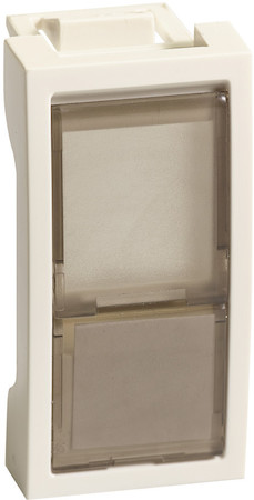 Schneider Electric ETK45022E Лиц.плата Ultra 1мод 1xKeystone Белая