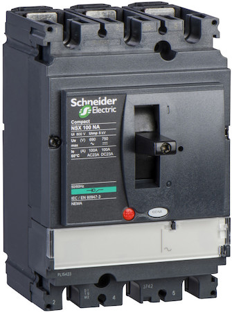 Schneider Electric LV429619 2П(3П) ВЫКЛЮЧАТЕЛЬ-РАЗЪЕДИНИТЕЛЬ NSX100NA