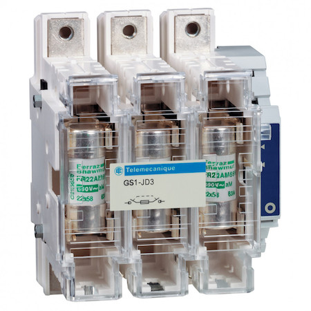 Schneider Electric GS1JD3 ВЫКЛЮЧАТЕЛЬ-РАЗЪЕДИНИТЕЛЬ-ПРЕДОХРАНИТЕЛЬ 3X100A 22X58
