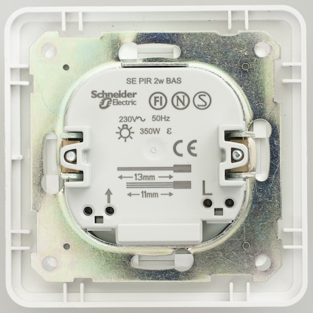 Schneider Electric DDS-152-18 W59 ИК ДАТЧИК движения ECO 350ВТ, в сборе, БЕЛЫЙ