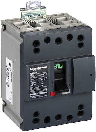 Schneider Electric 28626 АВТ.ВЫКЛ. NG160N 25kA TM40D 3П3T
