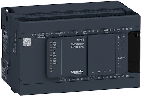 Schneider Electric TM241C24U БАЗОВЫЙ БЛОК M241-24IO ТРАНЗИСТОРНЫЙ ПРИЕМНИК