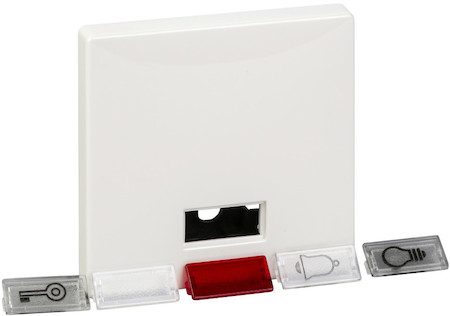 Schneider Electric MTN411819 MERTEN КЛАВИША с прямоуг. окошком д/симв. ПОЛ.БЕЛЫЙ, SD