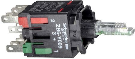 Schneider Electric КОРПУС КНОП. С ПОДСВ. НО/НЗ "ФАСТОН" ZB6ZB45B
