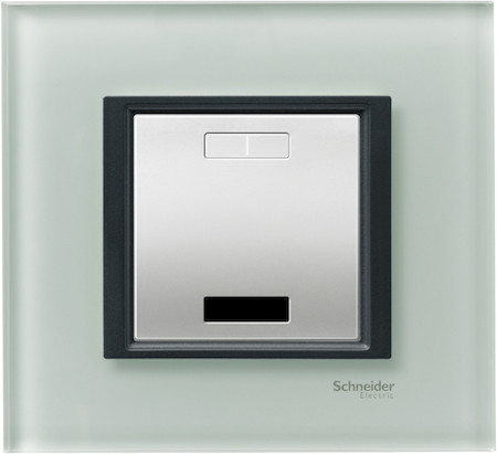 Schneider Electric MGU68.002.7C3 UNICA CLASS РАМКА 1-постовая, МАТОВОЕ СТЕКЛО