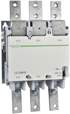 Schneider Electric LC1V610FE7 КОНТАКТОР ВАКУУМНЫЙ V 3P, 610 A, 115V 50/60 ГЦ,