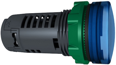 Schneider Electric XB5EVM6 СИГНАЛЬНАЯ ЛАМПА, СИНИЙ., 230В, МОНОЛИТ.