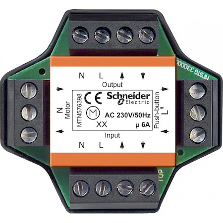 Schneider Electric MTN576398 MERTEN D-Life РЕЛЕ для рольставней 230В, скр. монтажа