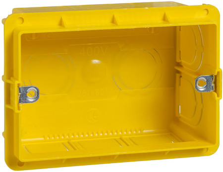 Schneider Electric MGU8.603 UNICA MODULAR КОРОБКА монтажная 3 модуля