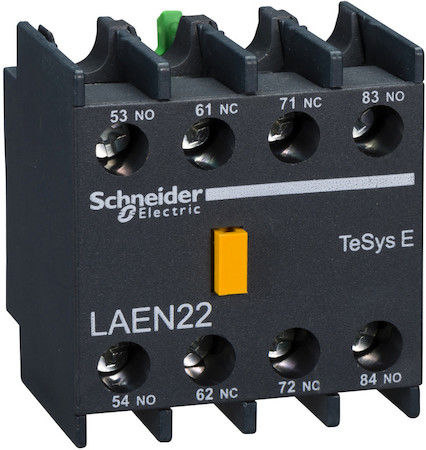 Schneider Electric LAEN22 ДОПОЛНИТЕЛЬНЫЙ КОНТАКТНЫЙ БЛОК 2НО+2НЗ
