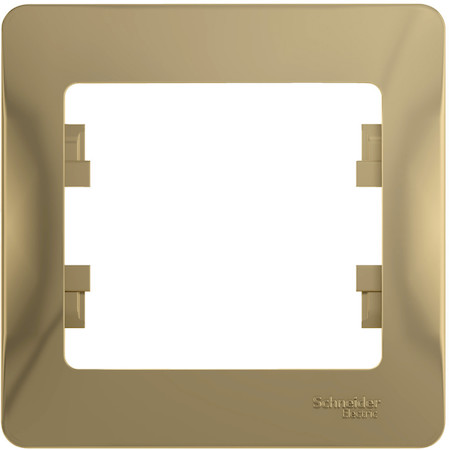 Schneider Electric GSL000401 GLOSSA 1-постовая РАМКА, ТИТАН