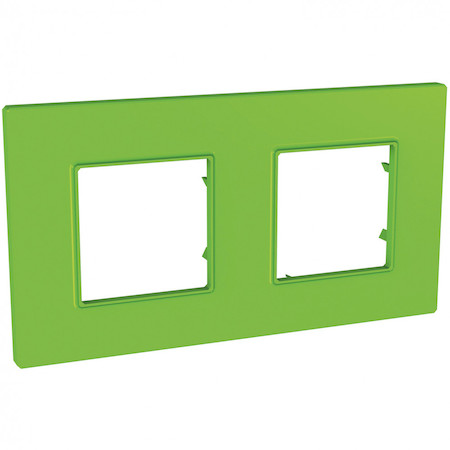 Schneider Electric MGU4.704.28 UNICA QUADRO РАМКА 2-постовая, КИВИ