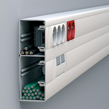 Schneider Electric ISM10400 КОРОБ 2Х СЕКЦ.165Х55ММ С КРЫШ. OL45, ПВ