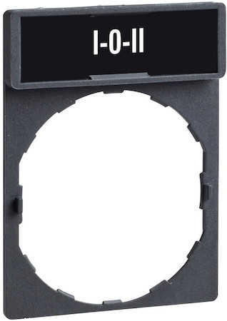 Schneider Electric ZBY2186 ЭТИКЕТКА I-O-II