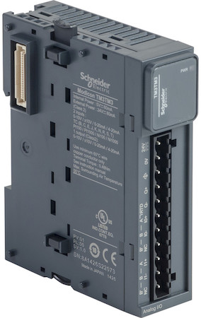 Schneider Electric TM3TM3 АНАЛОГ МОДУЛЬ РАСШИРЕНИЯ ТМ3- 2 ТЕМПЕРАТУРНЫХ ВХОДА + 1 АНАЛОГОВЫЙ ВЫХОД