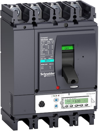 Schneider Electric LV433725 4П АВТОМ.ВЫКЛ. MIC5.3E 630A NSX630HB1 (75кА при 690B)