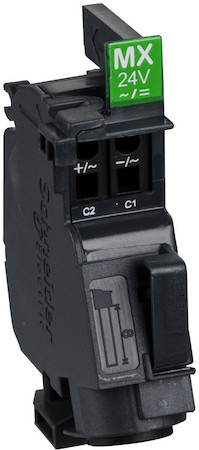 Schneider Electric LV426841 РАСЦЕПИТЕЛЬ НАПРЯЖЕНИЯ MX24В AC/DC NSXm