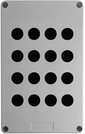 Schneider Electric XAPA3116 КОРПУС ДЛЯ КНОПОЧНОГО ПОСТА 16 ОТВЕРСТИЙ