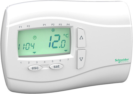 Schneider Electric TM171DWAL2U Настенный терморегулятор без подсветки