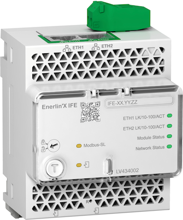 Schneider Electric LV434002 МОДУЛЬ IFE+ (ETHERNET-MODBUS ИНТЕРФЕЙС)