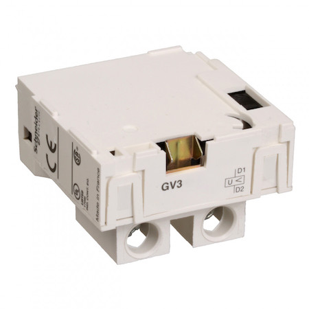Schneider Electric GV3B11 TeSys GV3, undervoltage trip, 110 V AC 50Hz