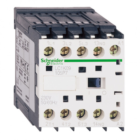 Schneider Electric LC1K090045B7 КОНТАКТОР K 4Р (4 НО), AC1 20 A, 24V 50/60 ГЦ, МОНТАЖ НА ПЕЧАТНУЮ ПЛАТУ,