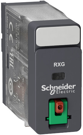 Schneider Electric RXG11M7 РЕЛЕ ПРОМЕЖУТ.,10А,1С/О,~220В, КН.ТЕСТ.