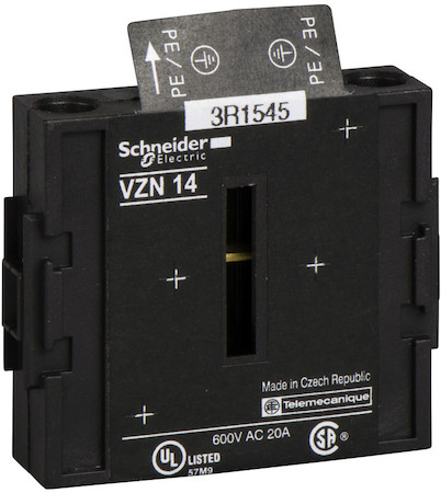 Schneider Electric VZN14 ЗАЗЕМЛЯЮЩИЙ МОДУЛЬ ВЫКЛЮЧАТЕЛЯ-РАЗЪЕДИНИТЕЛЯ 12-20 А