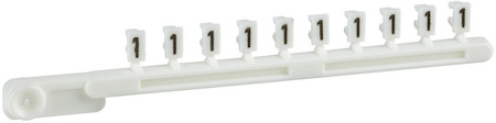 Schneider Electric AB1R1 ЛЕНТА 10 ШТ МАРКИРОВКИ НАБОРНОЙ, ЦИФРА 1