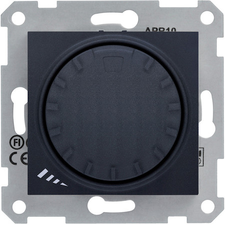 Schneider Electric SDN2200970 SEDNA СВЕТОРЕГУЛЯТОР повор-наж., индукт., 1000ВА, ГРАФИТ