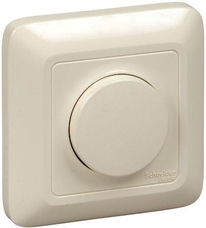 Schneider Electric SR-1S0-SI ДИММЕР ПОВОРОТ. 300ВТ, СЛ. КОСТЬ