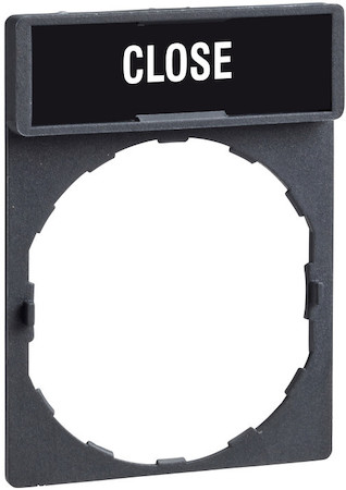 Schneider Electric ZBY2314 ЭТИКЕТКА CLOSE