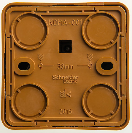 Schneider Electric KOMA-001T ЭТЮД О/У компьютерная РОЗЕТКА RJ45 кат.5е, БУК, Россия