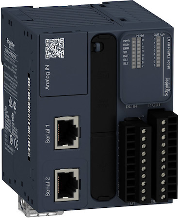 Schneider Electric TM221M16T МОДУЛЬНЫЙ БАЗОВЫЙ БЛОК М221-16IO ТРАНЗИСТ ИСТОЧНИК