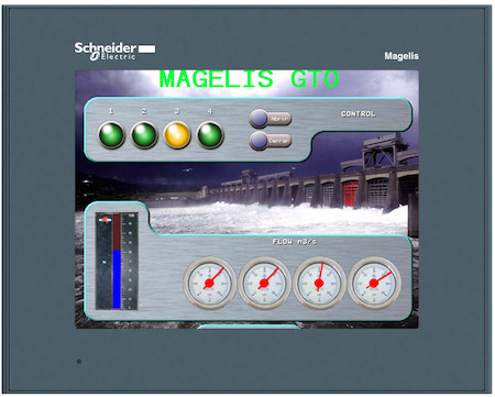 Schneider Electric HMIGTO4310 СЕНС ЦВ ТЕРМИНАЛ 7,5" 640?480 RJ45 RS232/485 SUB-D Eth TCP/IP 96Mб/512кБ СЛОТ SD