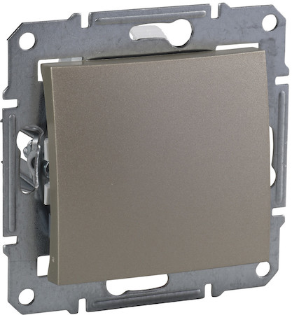 Schneider Electric SDN0500368 SEDNA ПЕРЕКЛЮЧАТЕЛЬ перекрестный 1-клавишный, сх.7, 10А, 250В, IP44, ТИТАН