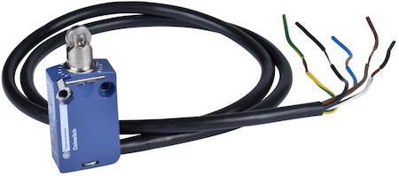 Schneider Electric XCMD2102L5 КОНЦЕВОЙ ВЫКЛЮЧАТЕЛЬ 1НО1НЗ С КАБЕЛЕМ 5М