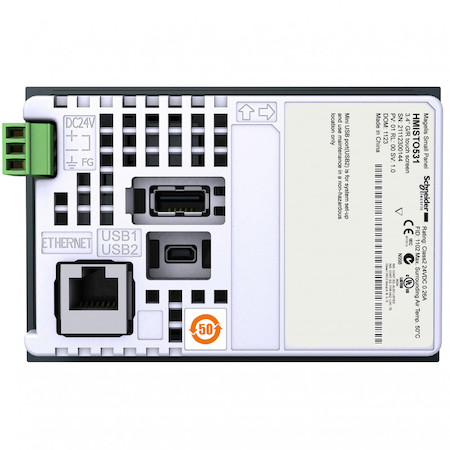 Schneider Electric HMISTO531 Сенс дисп 3,4 200х80 зел/ор/кр Ethernet