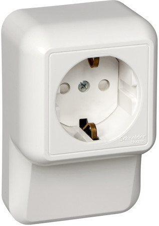 Schneider Electric RA16-003-2I-7I РОЗЕТКА ПРИМА ОУ С ЗК Н.ПЛ., ИЗ.ПЛ.СОСНА