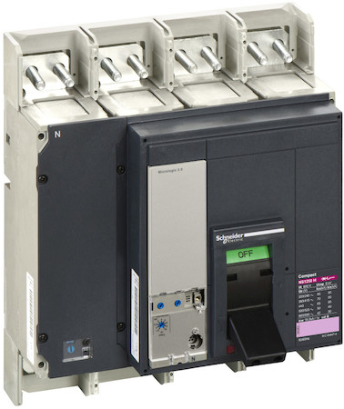 Schneider Electric 33481 ВЫКЛЮЧАТЕЛЬ NS1250 H 4P+ MICROLOGIC 2.0 В СБОРЕ