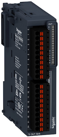 Schneider Electric TM3DQ16UG ДИСКРЕТНЫЙ МОДУЛЬ РАСШИРЕНИЯ ТМ3- 16 ВЫХОДОВ ТРАНЗИСТ ПРИЕМНИК ПРУЖ КЛЕММЫ