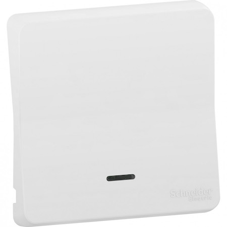 Schneider Electric MUR39204 MUREVA S КЛАВИША с линзой подсветки , БЕЛЫЙ, IP55