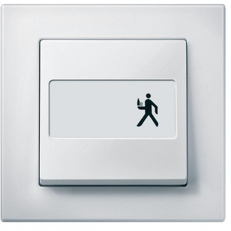 Schneider Electric MTN432319 MERTEN КЛАВИША с полем для надписи, ПОЛ.БЕЛЫЙ, SM