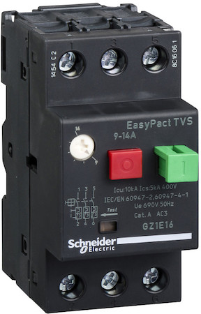 Schneider Electric GZ1E16 АВТ. ВЫКЛЮЧАТЕЛЬ 9-14A