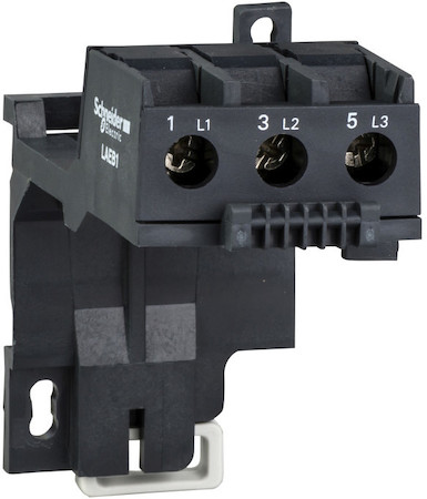 Schneider Electric LAEB1 КЛЕММНЫЙ БЛОК ДЛЯ ТЕП.РЕЛ. LRE01-E35
